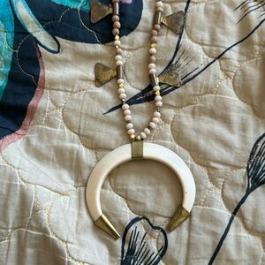 Cream and Copper Large Squash blossom